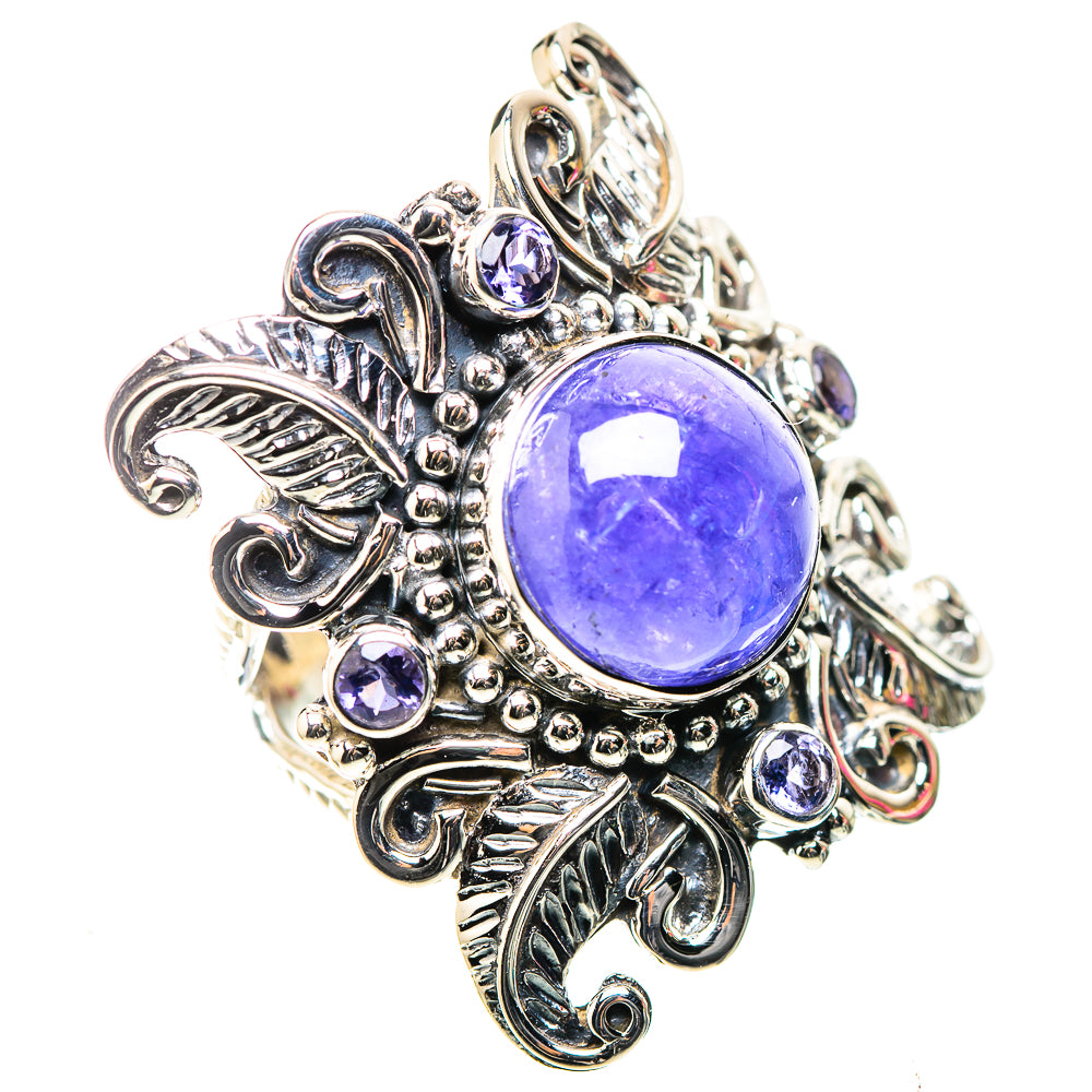Signature Large Natural Tanzanite Ring Size 9 (925 Sterling Silver) RING138268