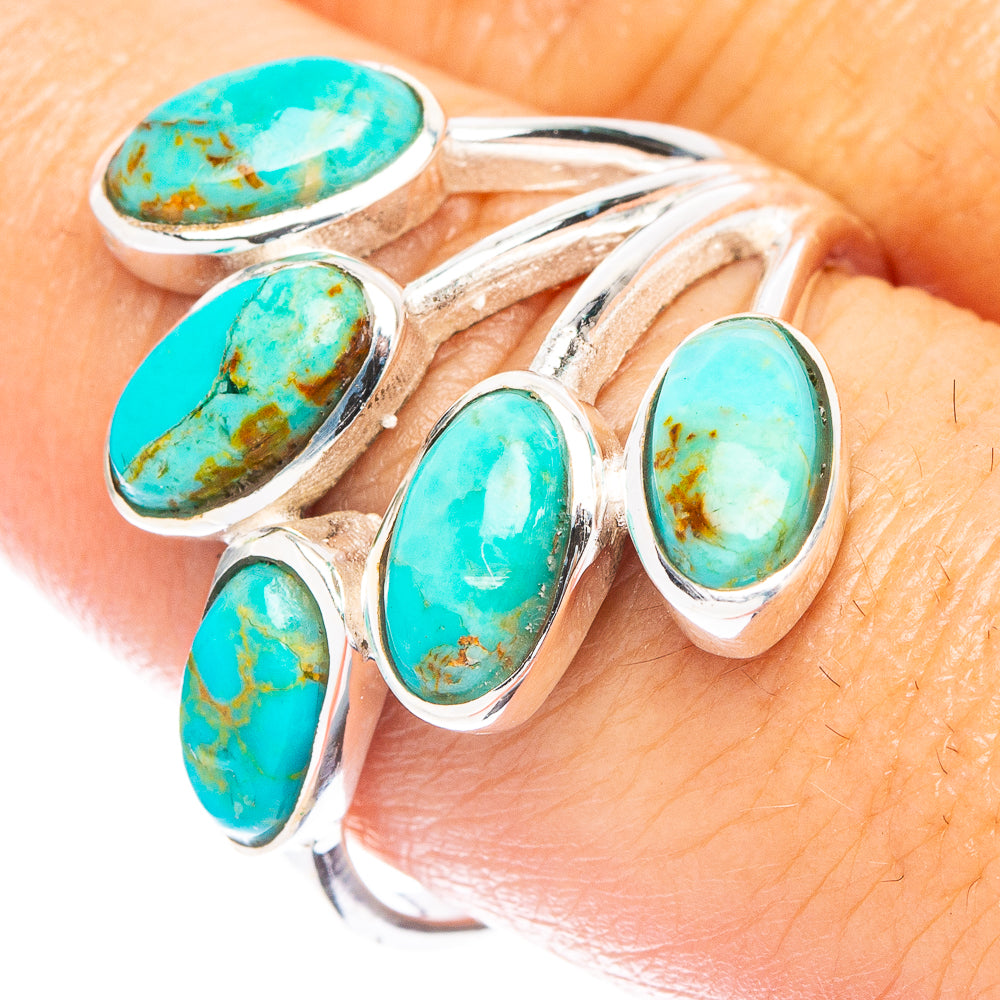 Arizona Turquoise Ring Size 9.75 (925 Sterling Silver) R7393