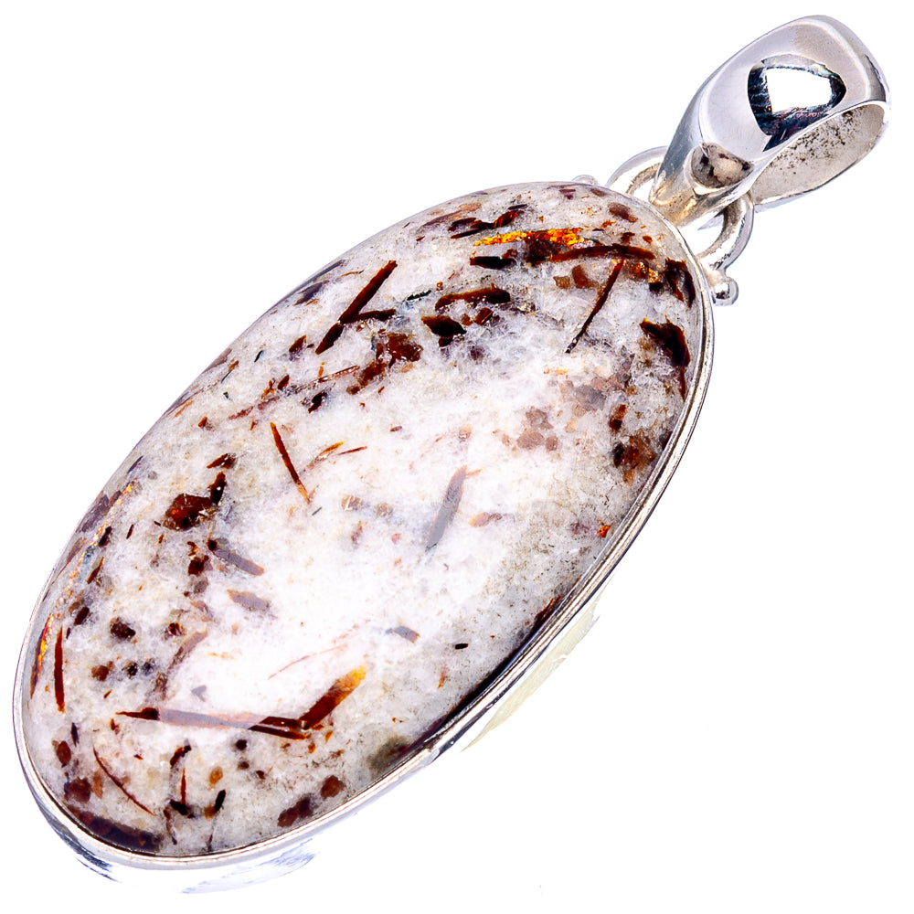 Astrophyllite Pendant 1 3/4" (.925 Sterling Silver)