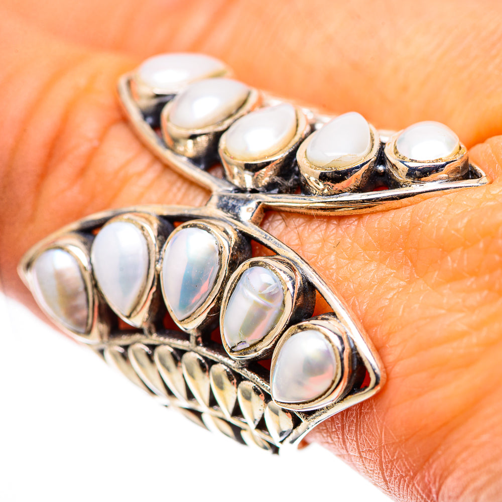 Large Cultured Pearl Ring Size 10 (925 Sterling Silver) RING138888