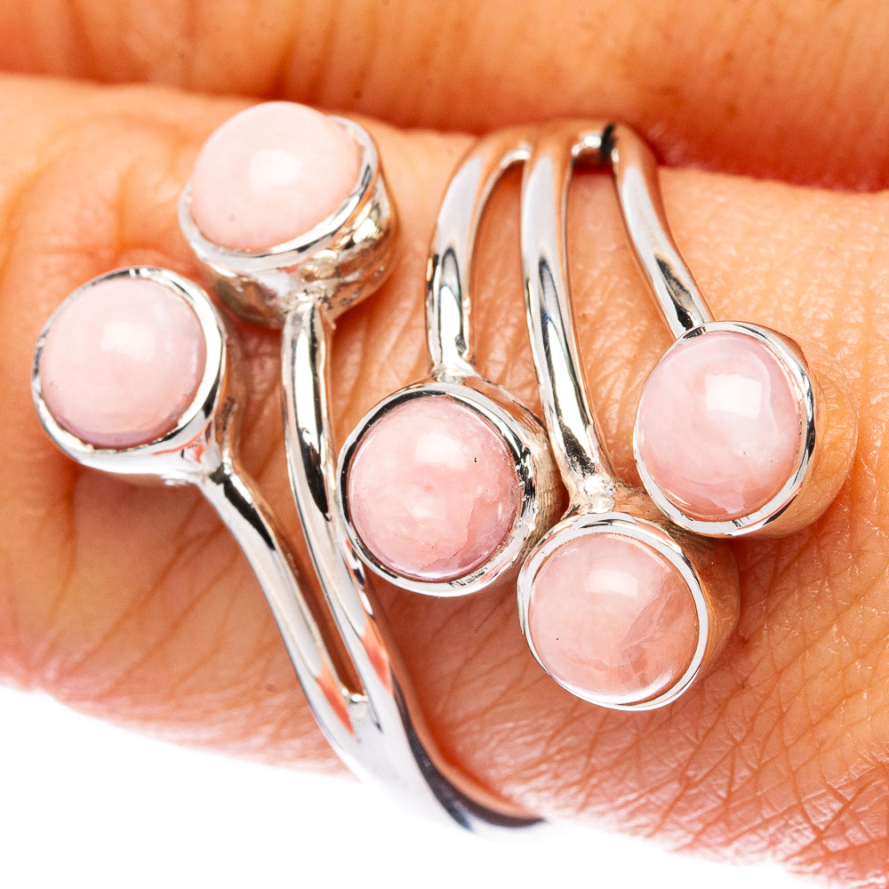 Asc Premium Pink Opal Ring Size 9 (925 Sterling Silver) R3518