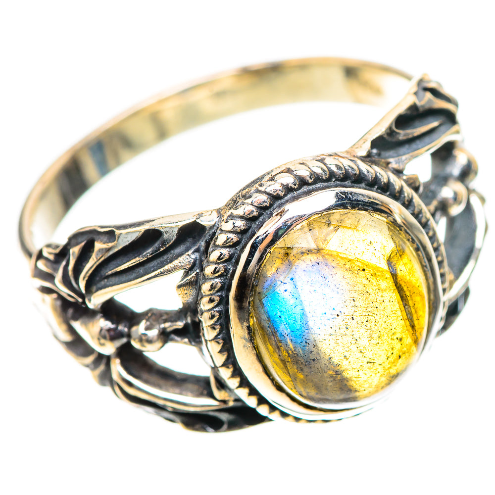 Labradorite Ring Size 10 (925 Sterling Silver) RING139856