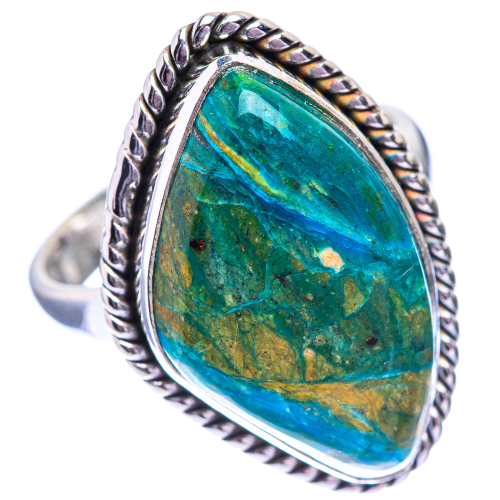 Peruvian Opal Ring Size 7.5 (925 Sterling Silver) R140481