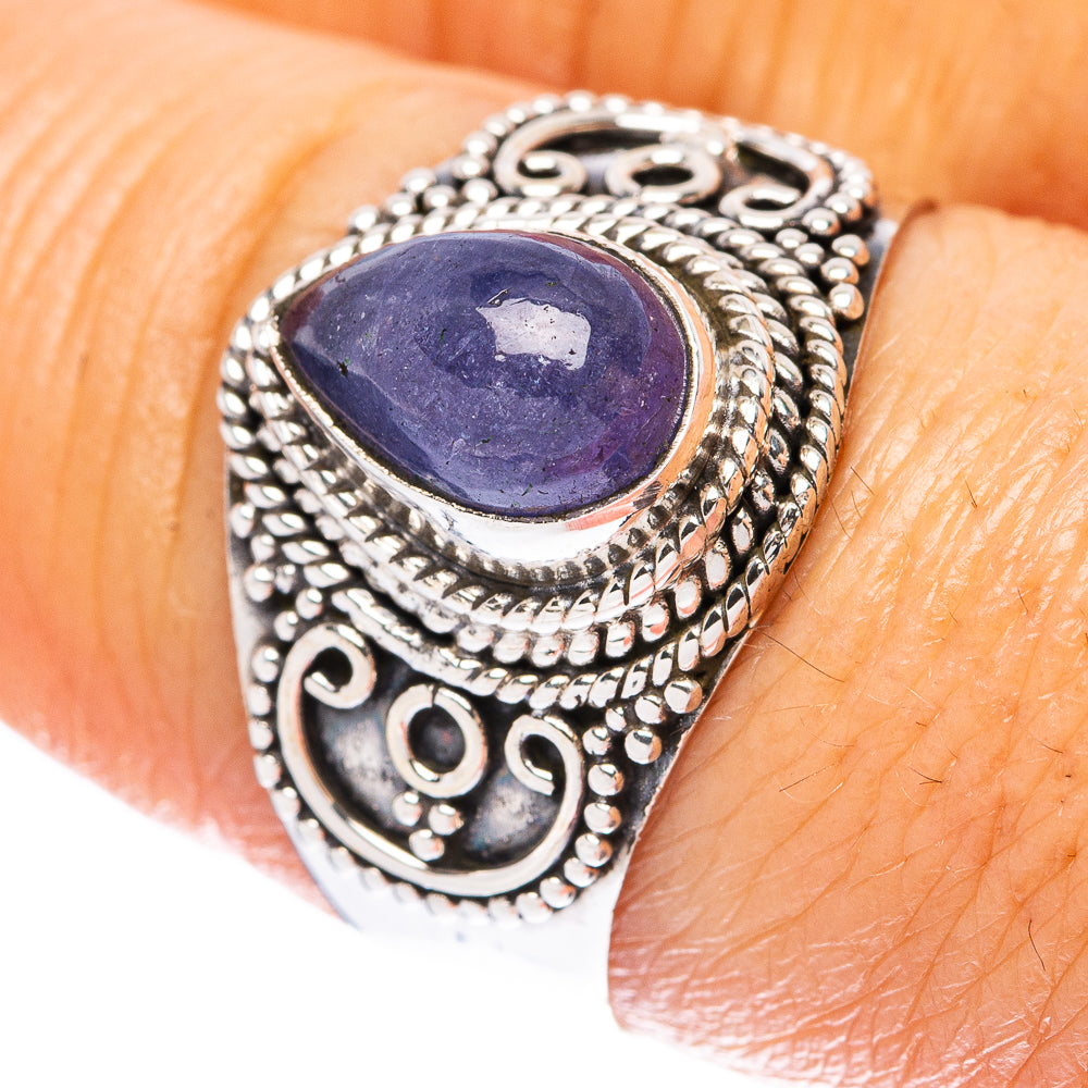 Rare Tanzanite Ring Size 8.5 (925 Sterling Silver) R4054
