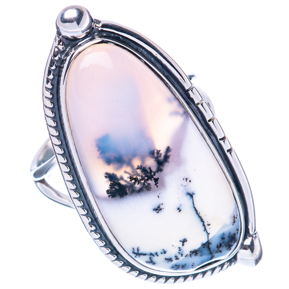 Premium Dendritic Opal Ring Size 7.25 (925 Sterling Silver) R2624