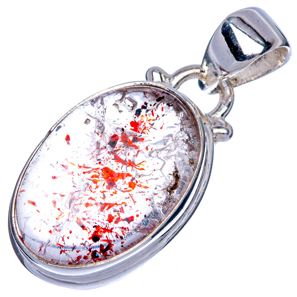 Rare Super Seven Pendant 1 1/8" (925 Sterling Silver) P39946