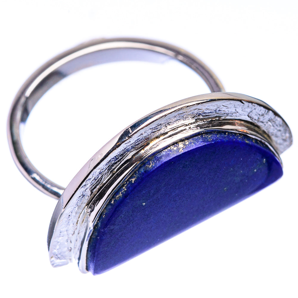 Premium Lapis Lazuli Ring Size 7.25 (925 Sterling Silver) R141734