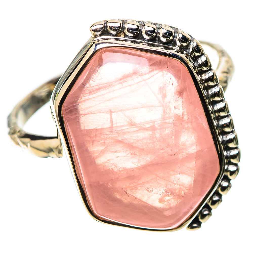 Premium Rose Quartz Ring Size 8.75 (925 Sterling Silver) RING138120
