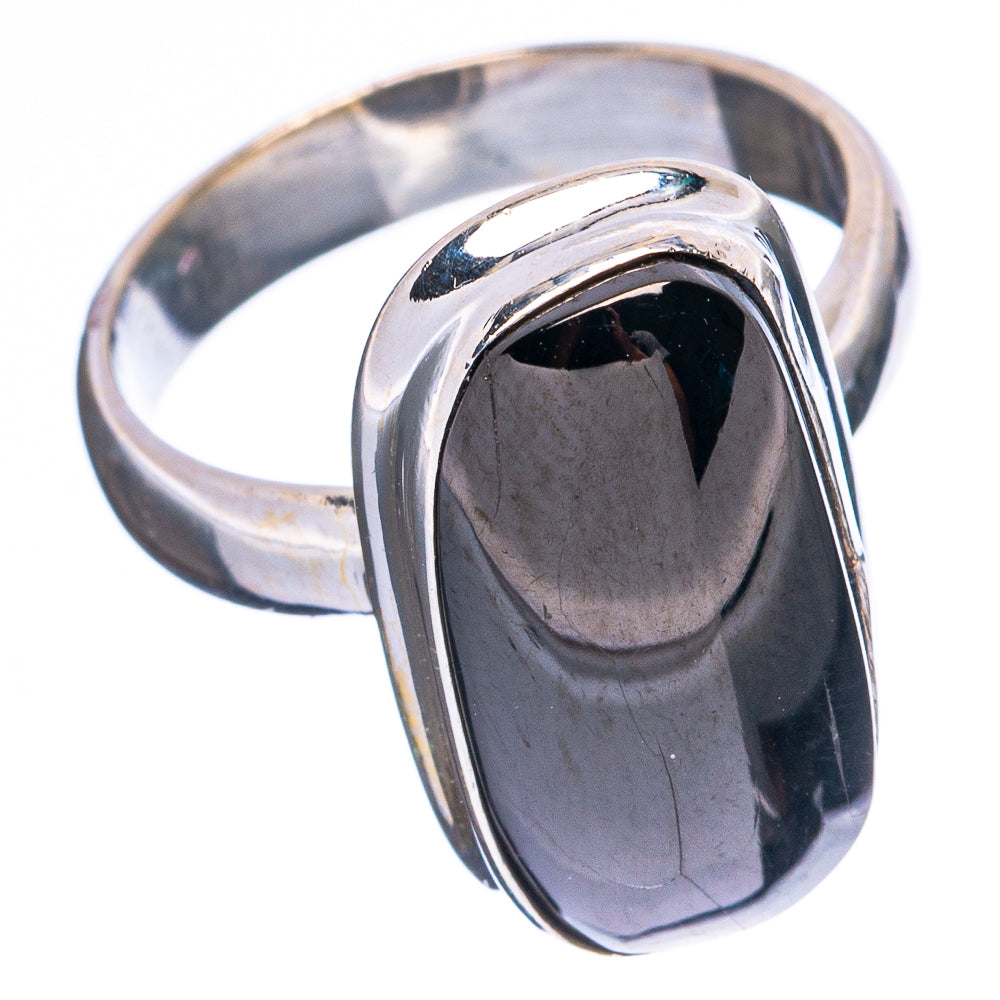 Shungite Ring Size 5.25 (925 Sterling Silver) R5050