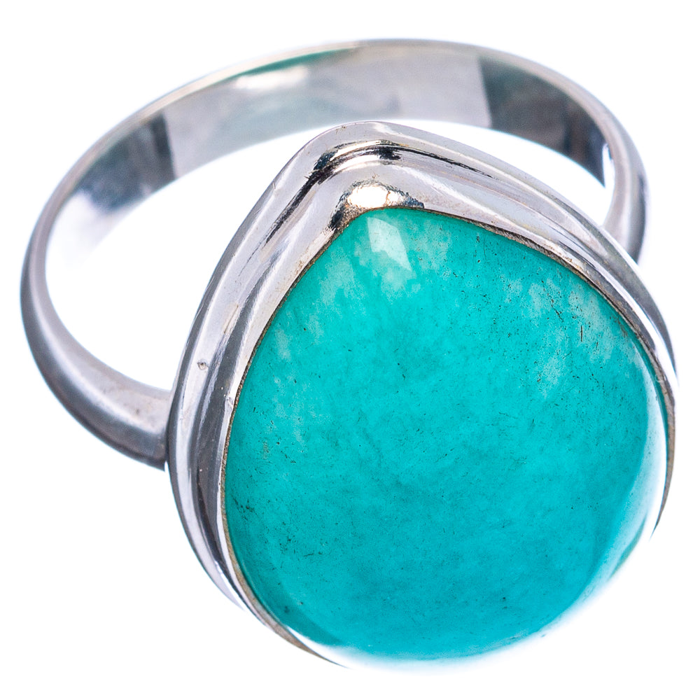 Amazonite Ring Size 8.75 (.925 Sterling Silver)