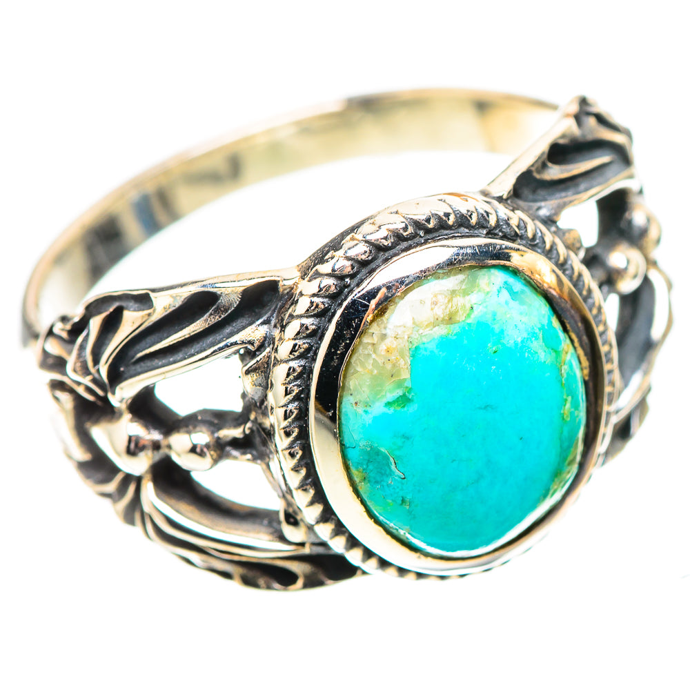 Chrysocolla 925 Sterling Silver Ring Size 10 (925 Sterling Silver) RING139450