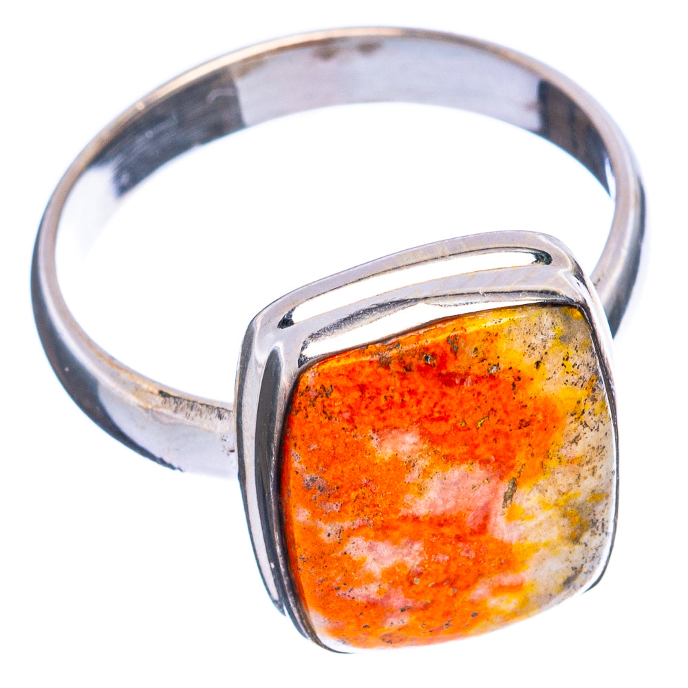 Bumble Bee Jasper Ring Size 8.75 (925 Sterling Silver) R4939