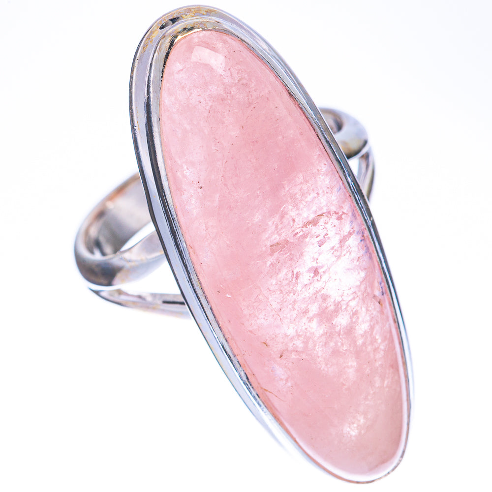 Rare Morganite Ring Size 7.25 (925 Sterling Silver) R2057