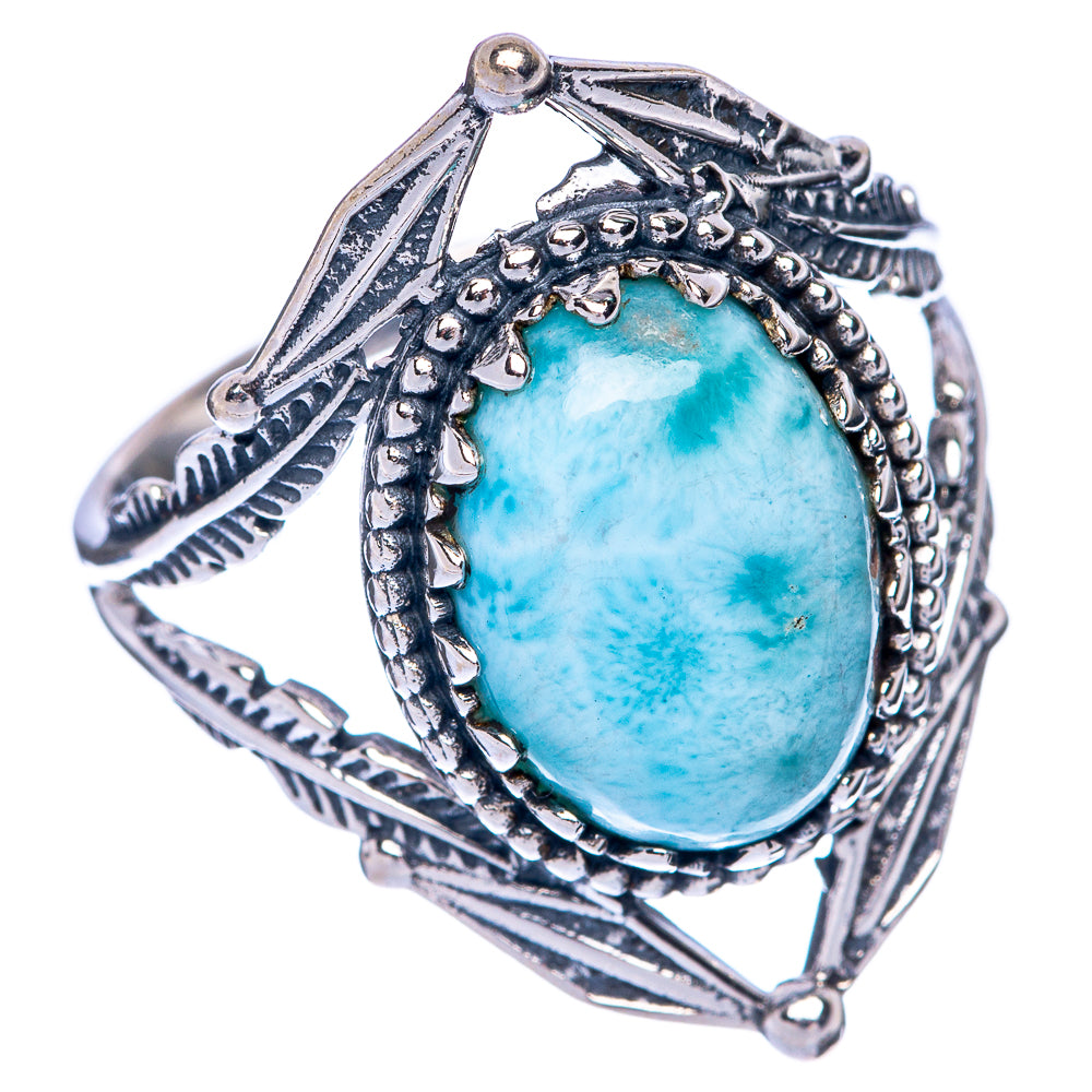 Larimar Ring Size 9 (925 Sterling Silver) R144768