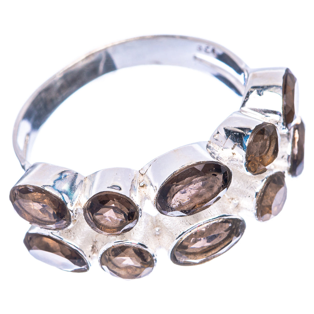 Smoky Quartz 925 Sterling Silver Ring Size 7.75 (925 Sterling Silver) R5452