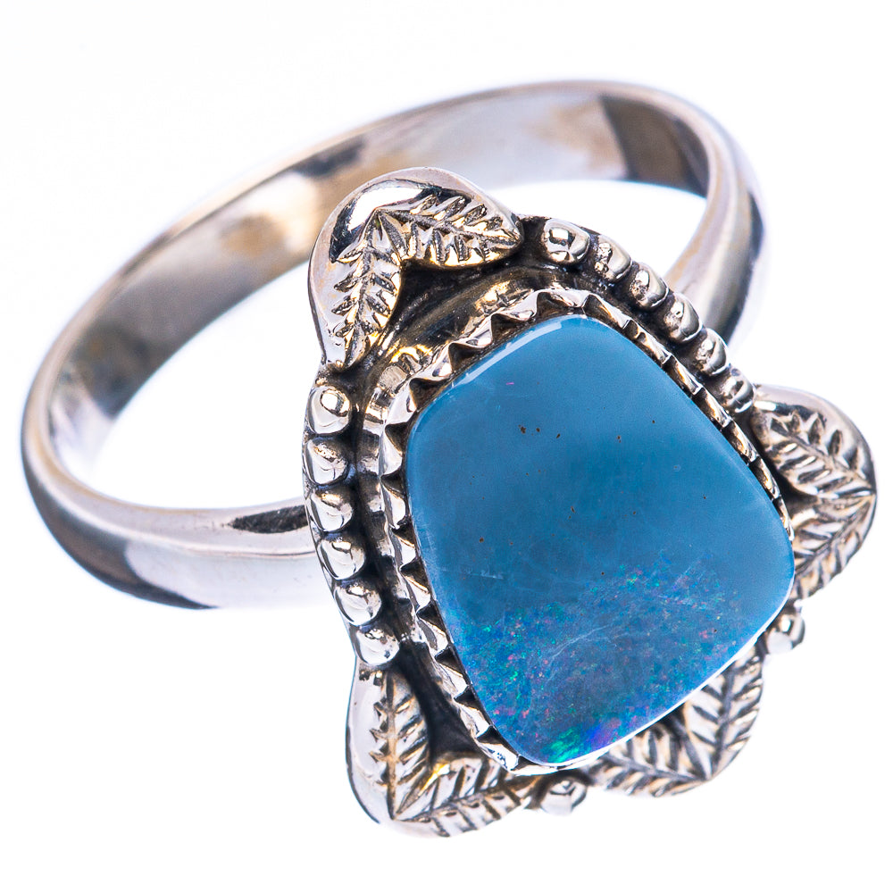 Rare Doublet Opal Ring Size 8.75 (925 Sterling Silver) R4106
