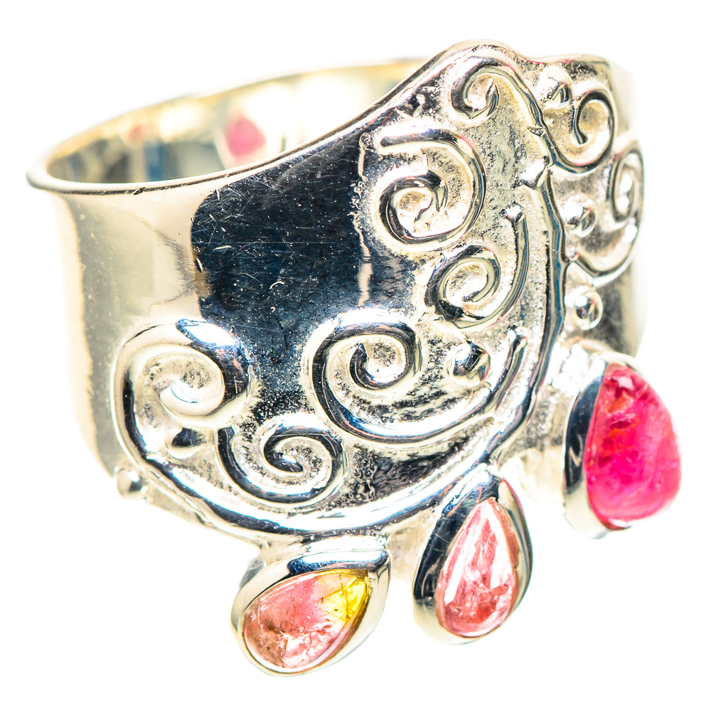 Pink Tourmaline Ring Size 8.5 (925 Sterling Silver) RING138358