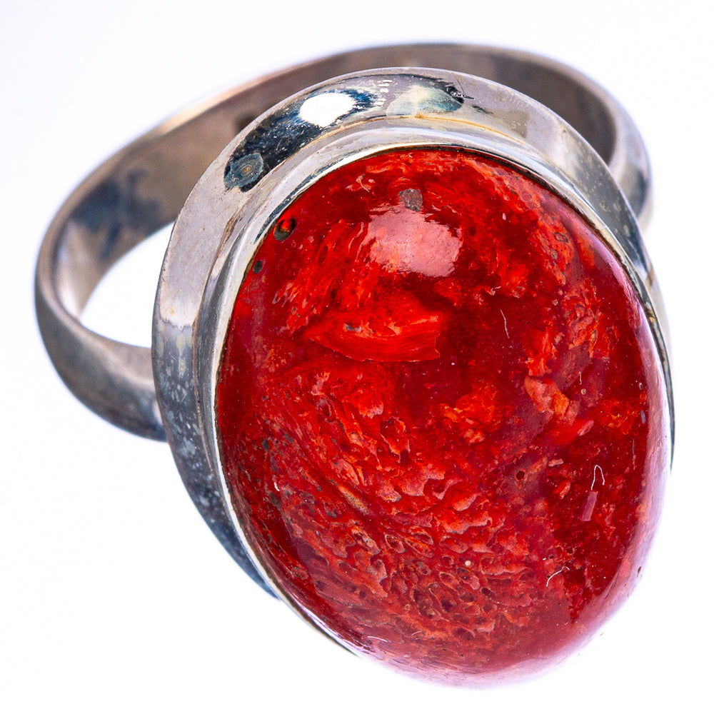 Sponge Coral Ring Size 7 (925 Sterling Silver) R146496