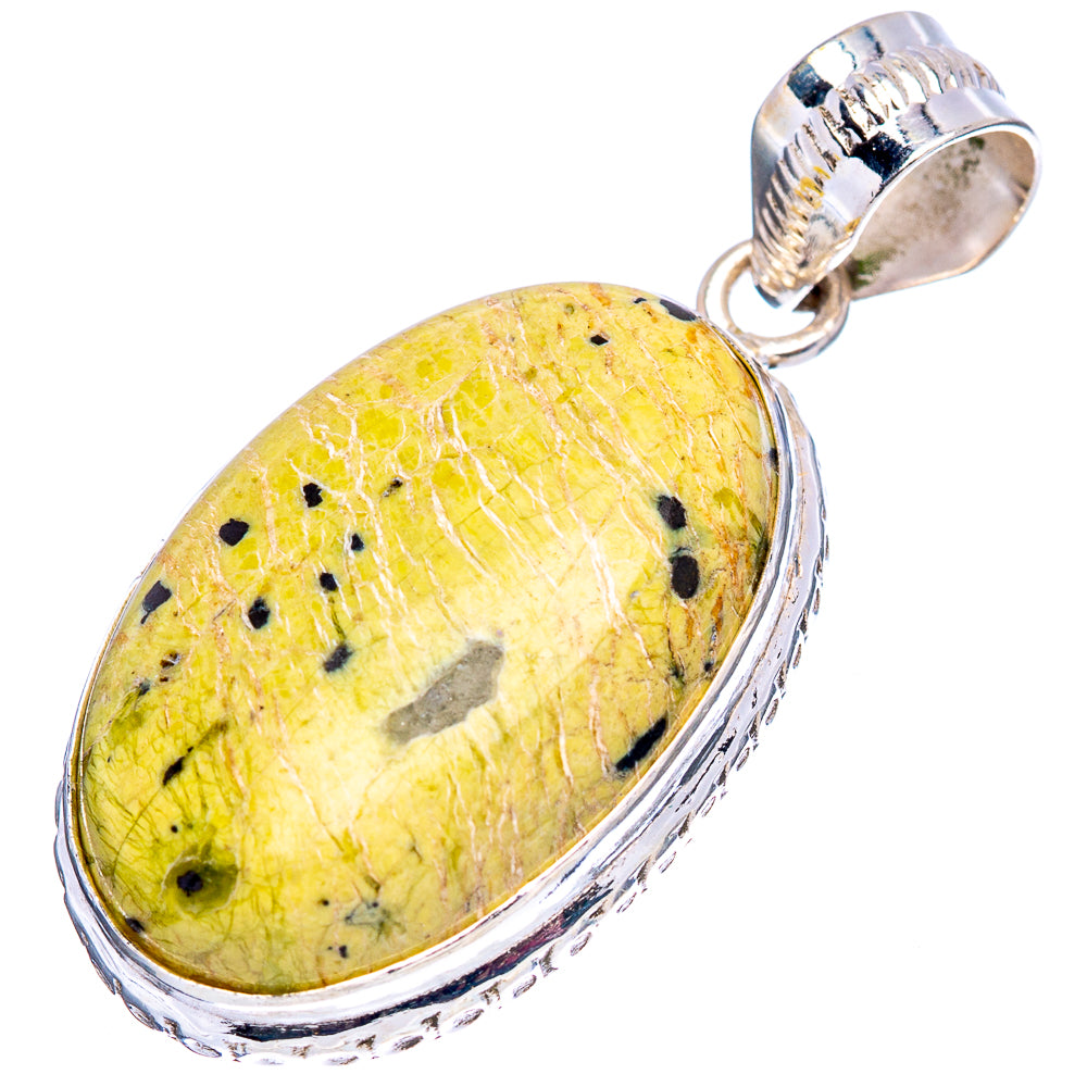 Atlantisite Pendant 1 1/2" (.925 Sterling Silver)