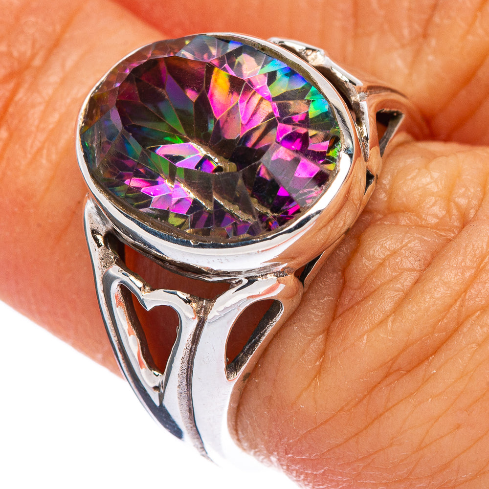 Mystic Topaz Ring Size 6 (925 Sterling Silver) R146363