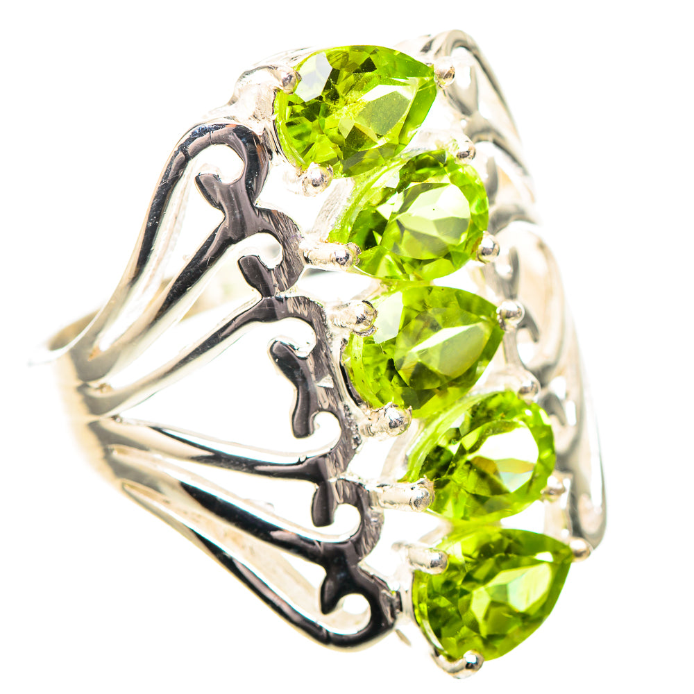 Peridot Ring Size 9 (925 Sterling Silver) RING139049