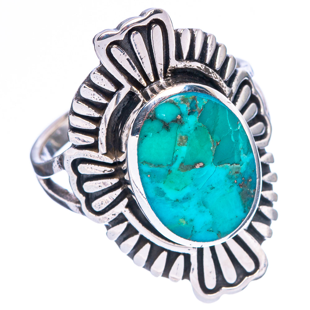 Arizona Turquoise 925 Sterling Silver Ring Size 6 Ana Co R2524