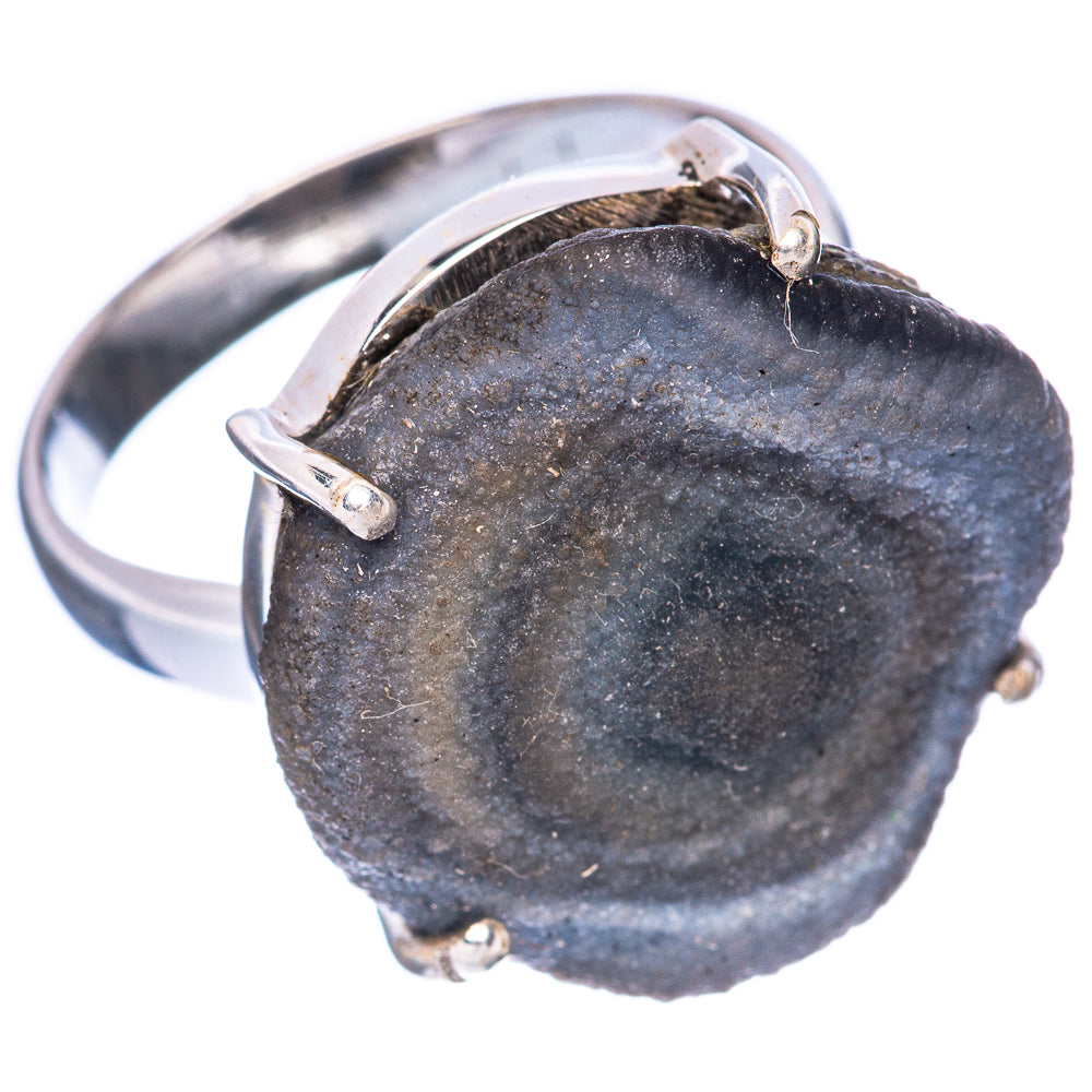 Desert Rose Druzy Ring Size 7.25 (925 Sterling Silver) R1660