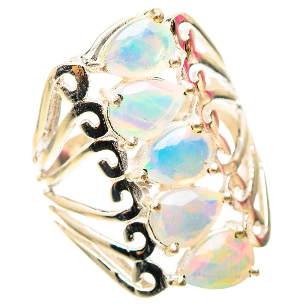 Ethiopian Opal Ring Size 6.5 (925 Sterling Silver) RING138496
