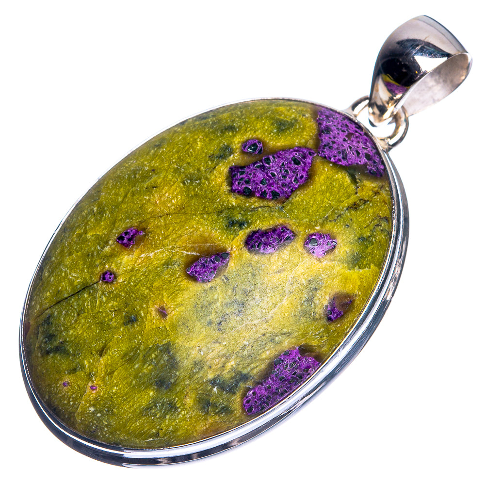 Atlantisite 925 Sterling Silver Pendant 1 7/8"