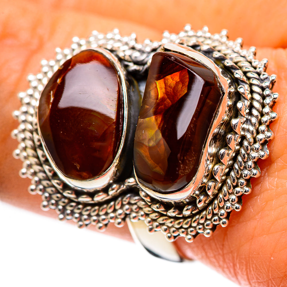Mexican Fire Agate Ring Size 8.75 (925 Sterling Silver) RING138959