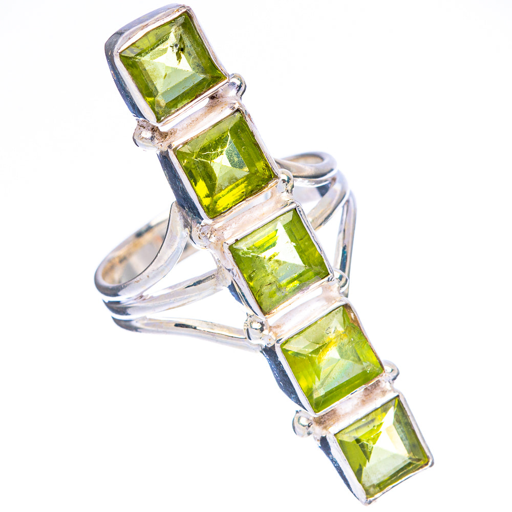 Peridot Ring Size 8 (925 Sterling Silver) R147009