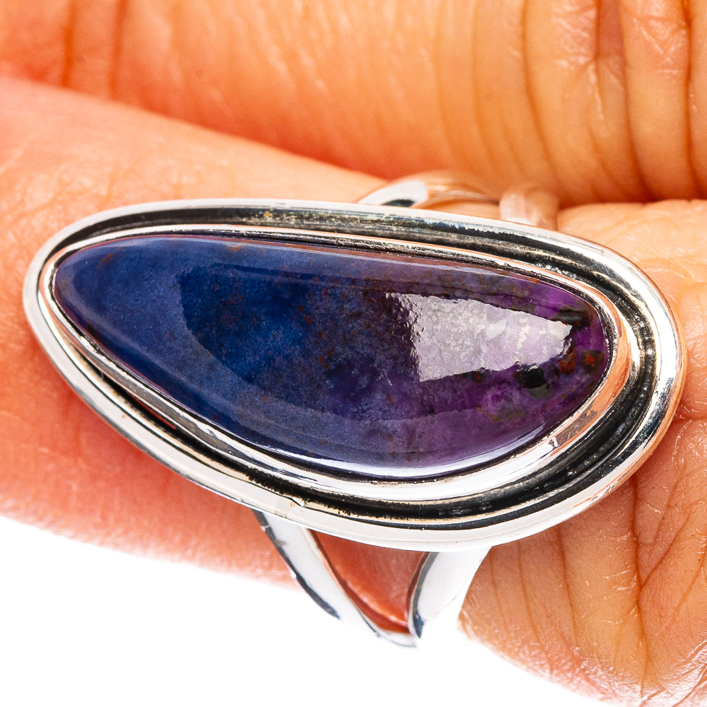 Mexican Purple Opal (Morado) Ring Size 5 (925 Sterling Silver) R5089