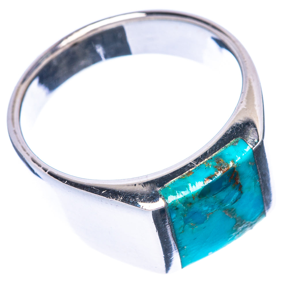 Rare Arizona Turquoise Ring Size 8.75 (925 Sterling Silver) R1540