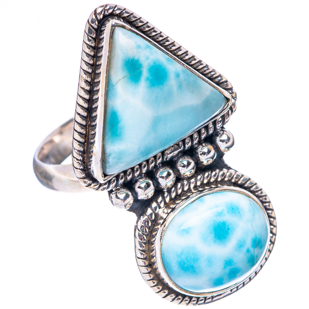 Larimar Ring Size 6 (925 Sterling Silver) R1702