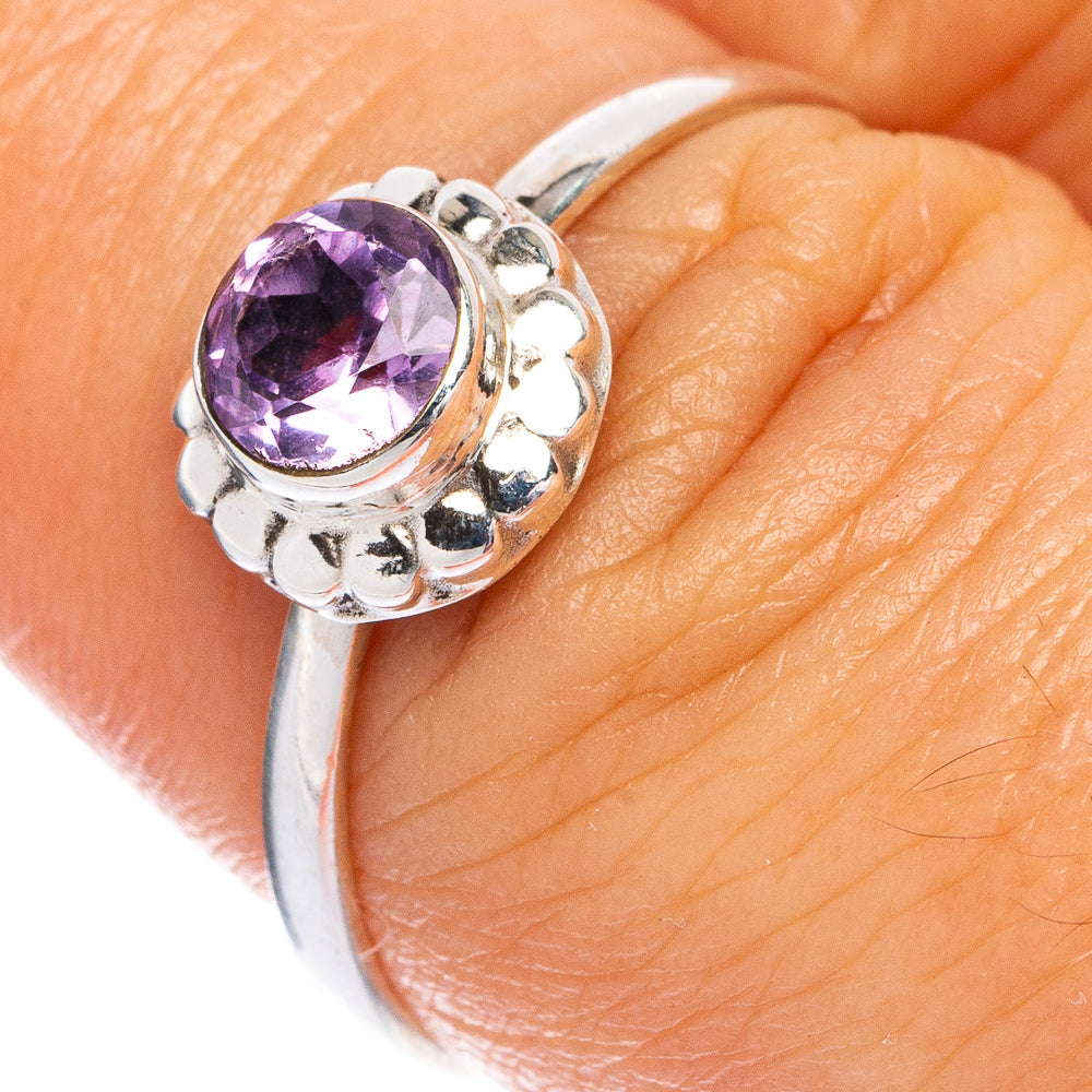 Amethyst Dainty Ring Size 8 (925 Sterling Silver) R145404