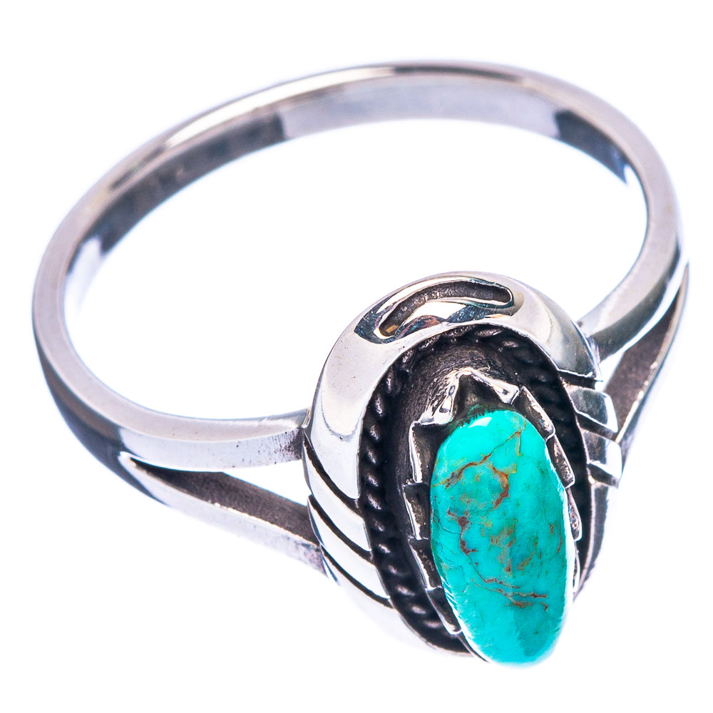 Rare Arizona Turquoise Ring Size 9.5 (925 Sterling Silver) R147003