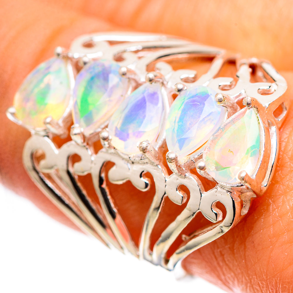 Ethiopian Opal Ring Size 8.5 (925 Sterling Silver) RING138813