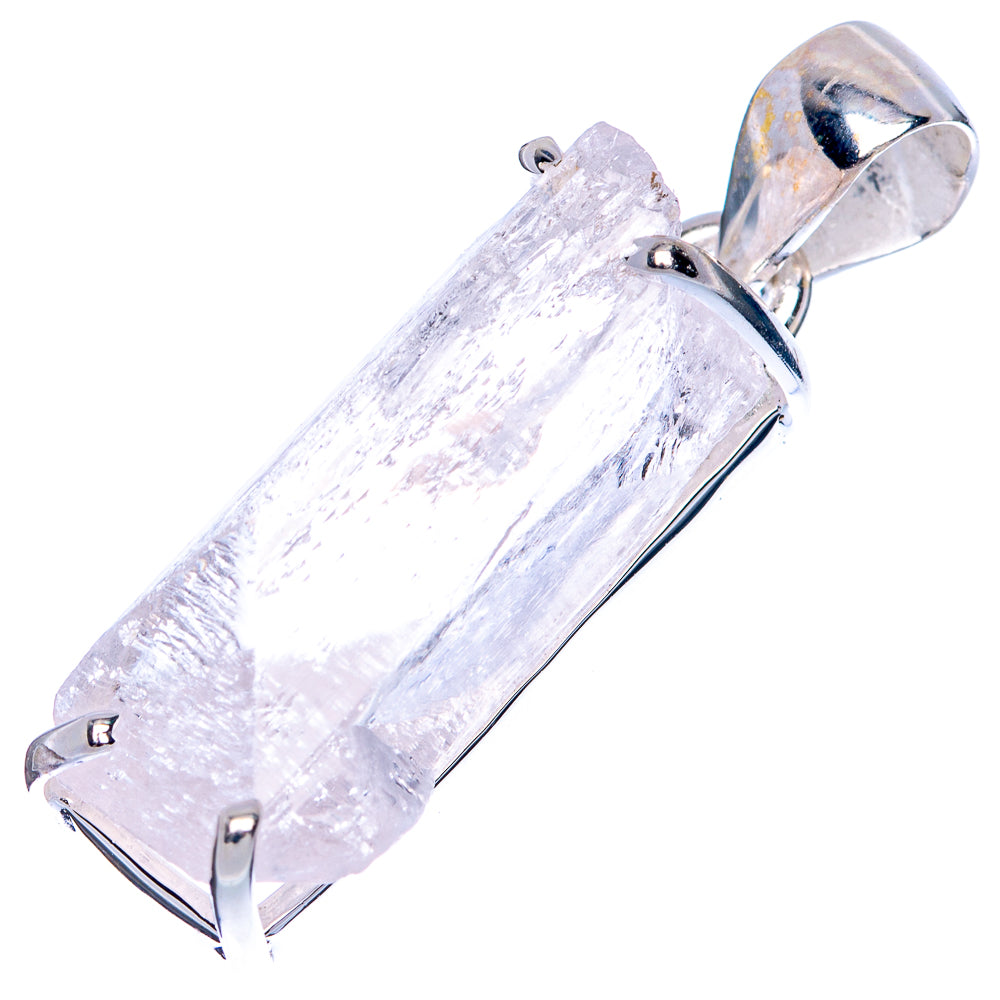 Rare Danburite Pendant 1 3/8" (925 Sterling Silver) P41556