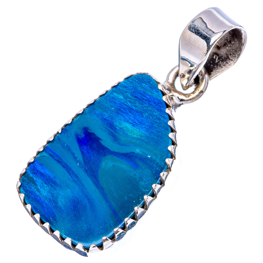 Rare Rare Doublet Opal Pendant 1 1/4" (.925 Sterling Silver)