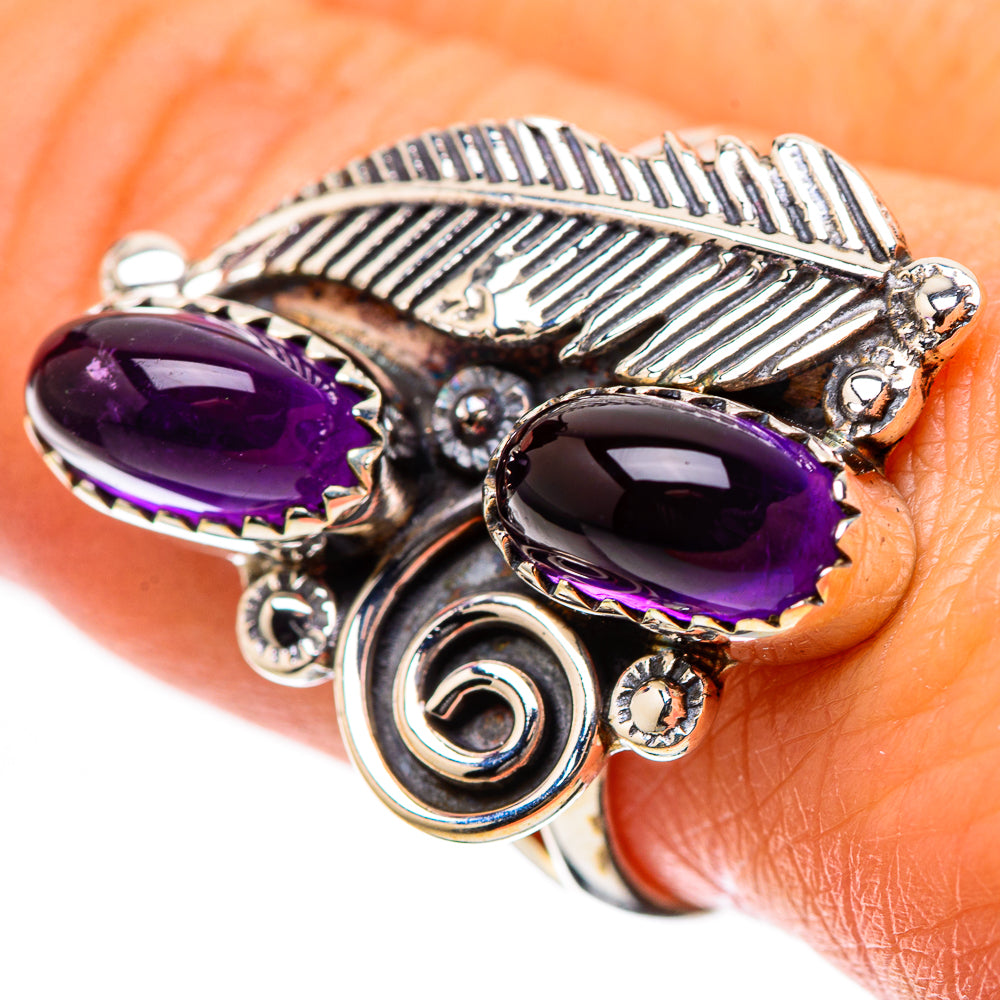 Amethyst Ring Size 9 (925 Sterling Silver) RING138805