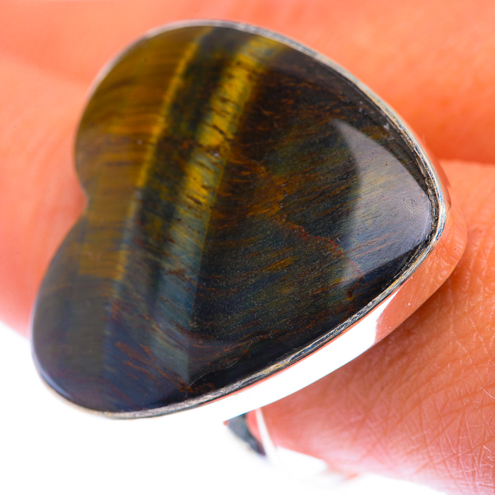 Large Pietersite Ring Size 9.75 (925 Sterling Silver) RING140043