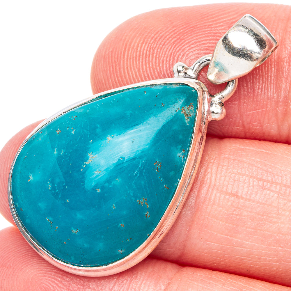 Smithsonite Pendant 1 3/8" (925 Sterling Silver) P40125