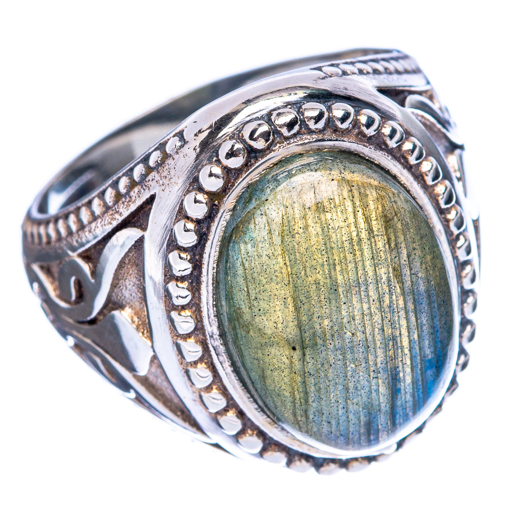 Labradorite Ring Size 6 (925 Sterling Silver) R146329