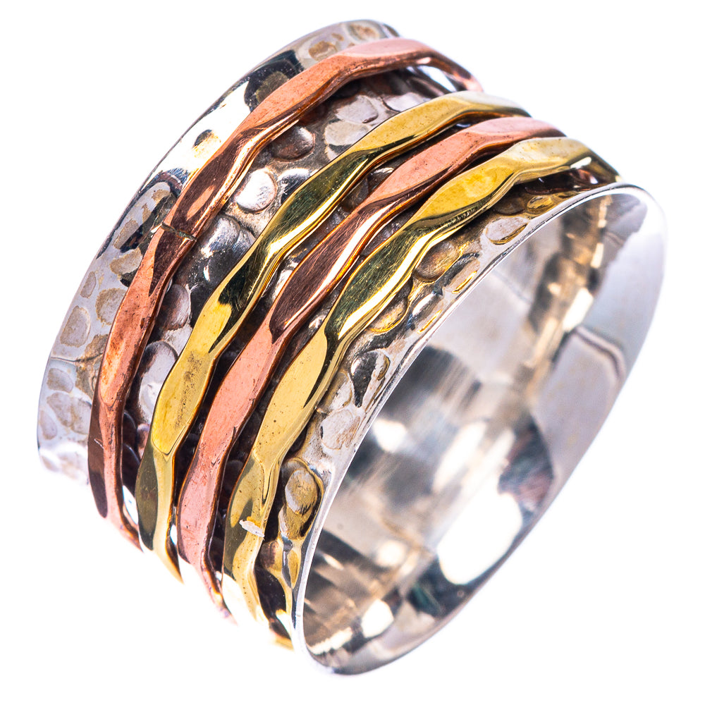 Spinner Ring Ring Size 7.75 (925 Sterling Silver) R1258