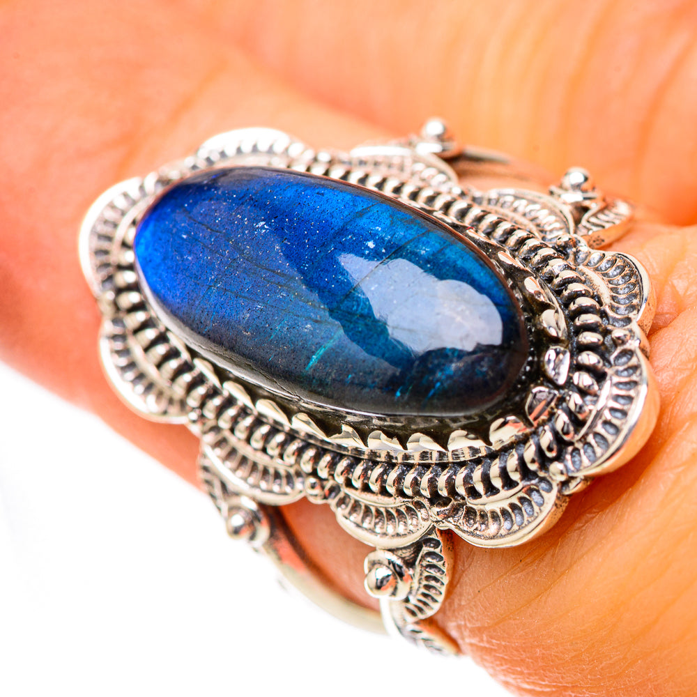 Labradorite Ring Size 6.25 (925 Sterling Silver) RING139738