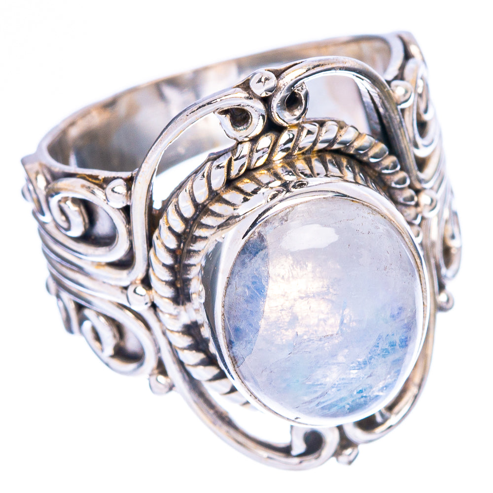Rainbow Moonstone Ring Size 6.25 (925 Sterling Silver) R147017