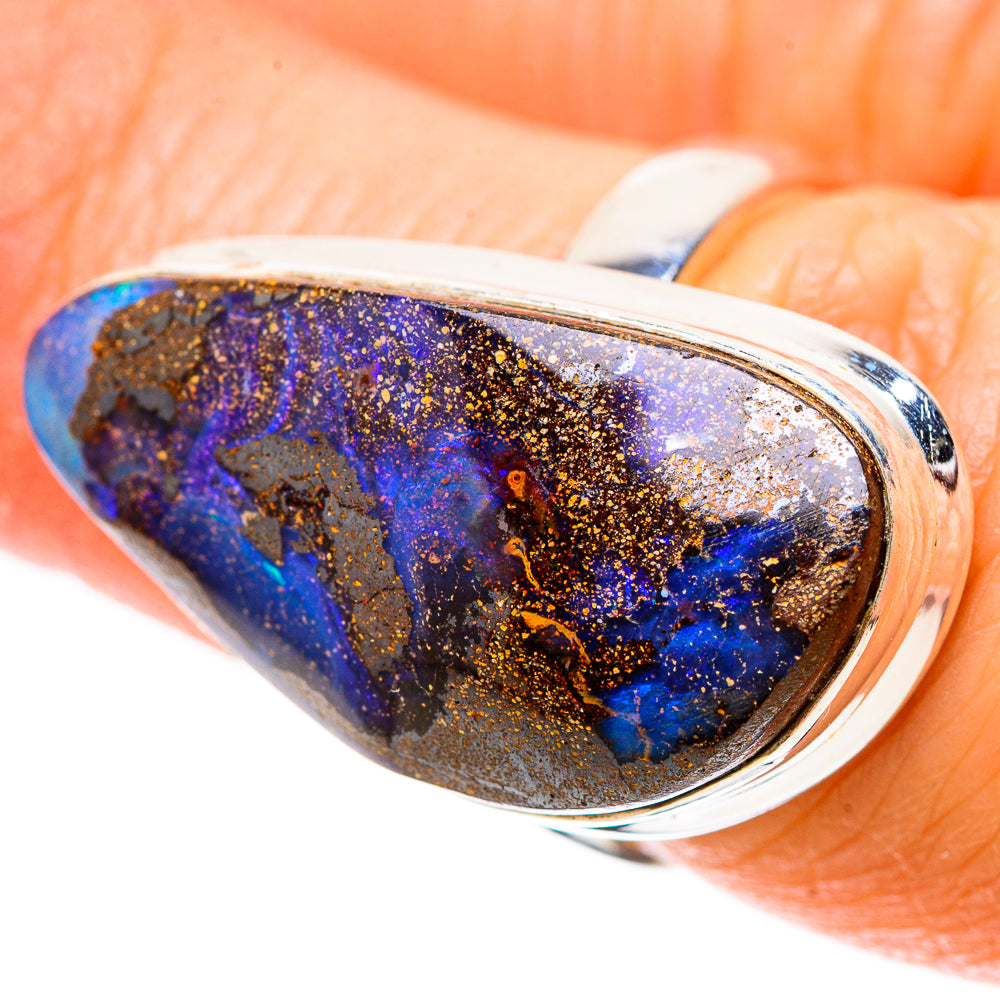 Boulder Opal Ring Size 6.25 (925 Sterling Silver) RING137843