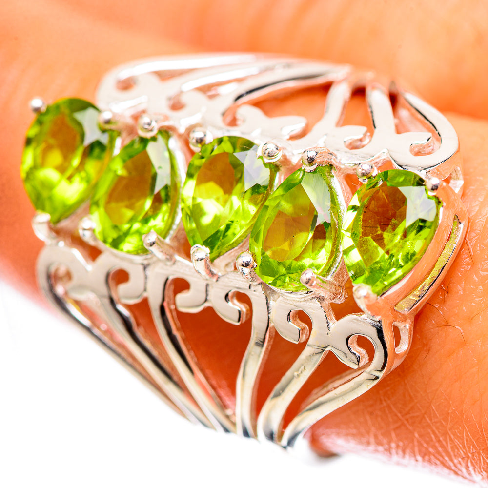 Peridot Ring Size 9 (925 Sterling Silver) RING139049