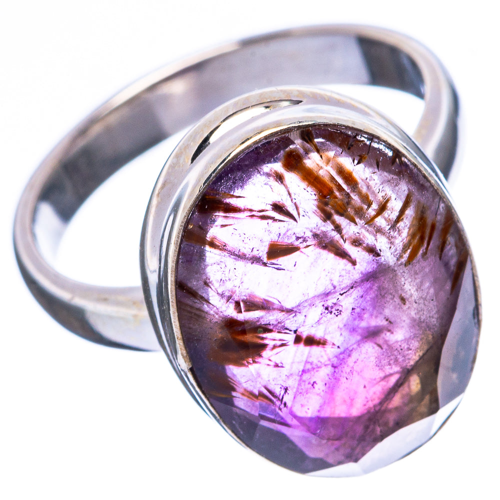 Rare Cacoxenite Ring Size 6.75 (925 Sterling Silver) R4184