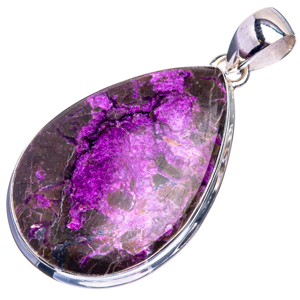 Stichtite Pendant 1 7/8" (925 Sterling Silver) P39041